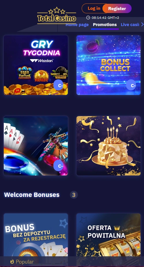 total mobile home page