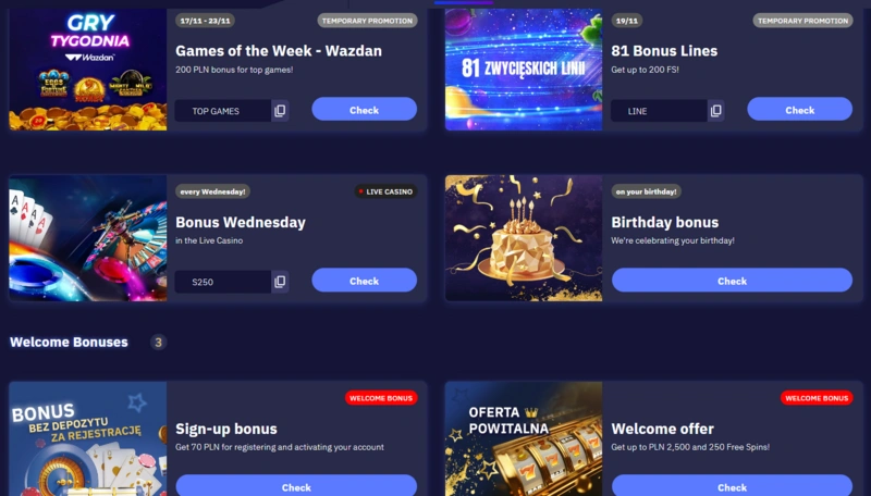 total promotions page